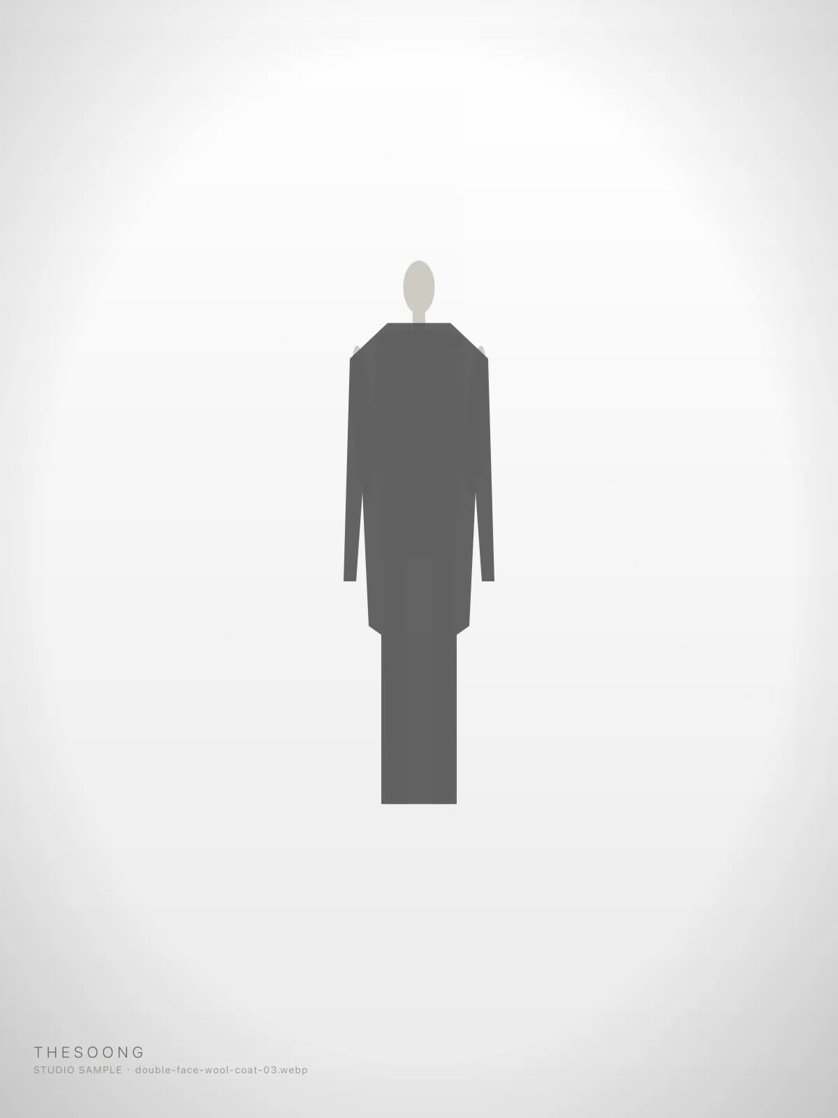Double-Face Wool Coat — view 3