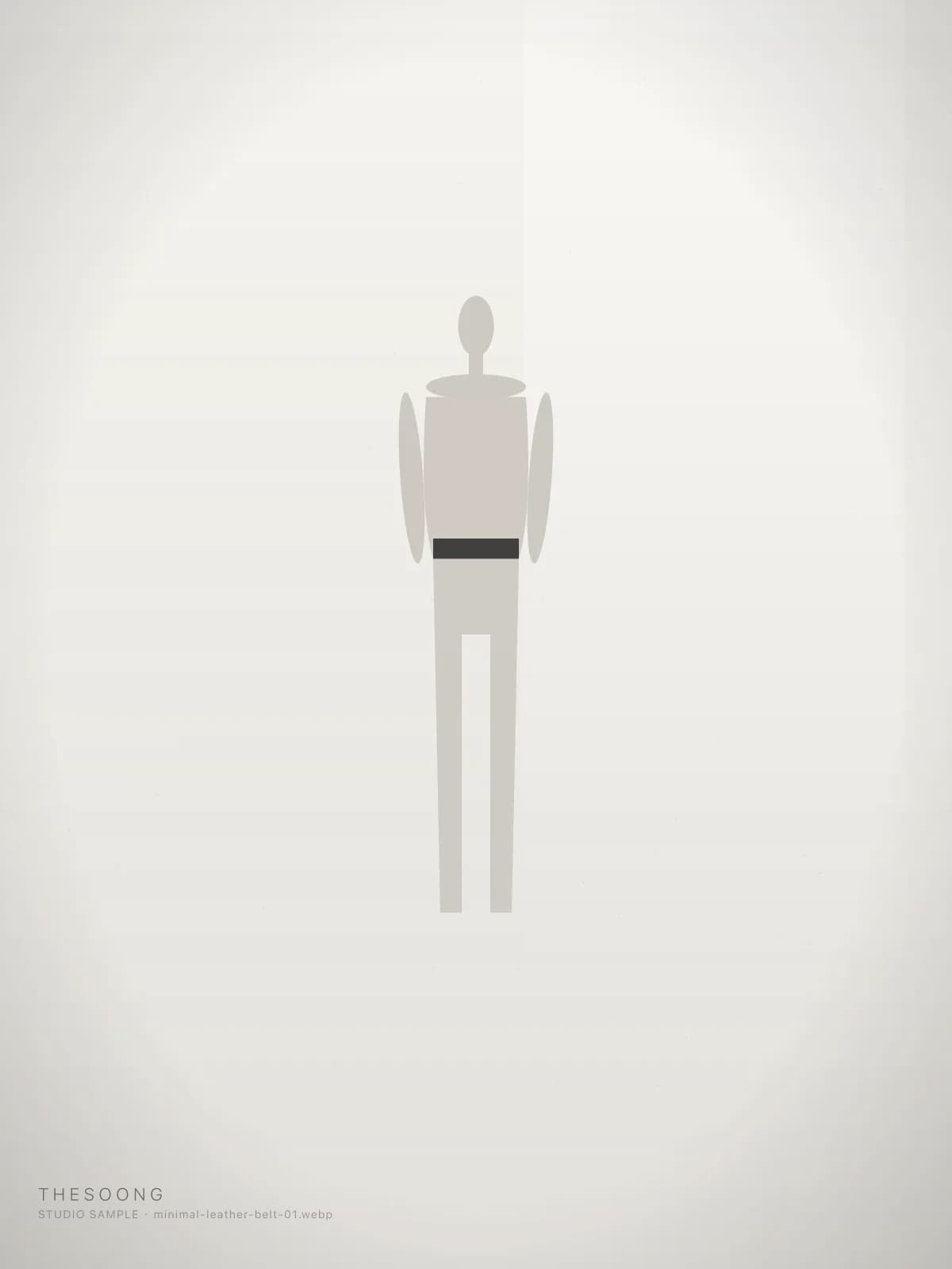 Minimal Leather Belt
