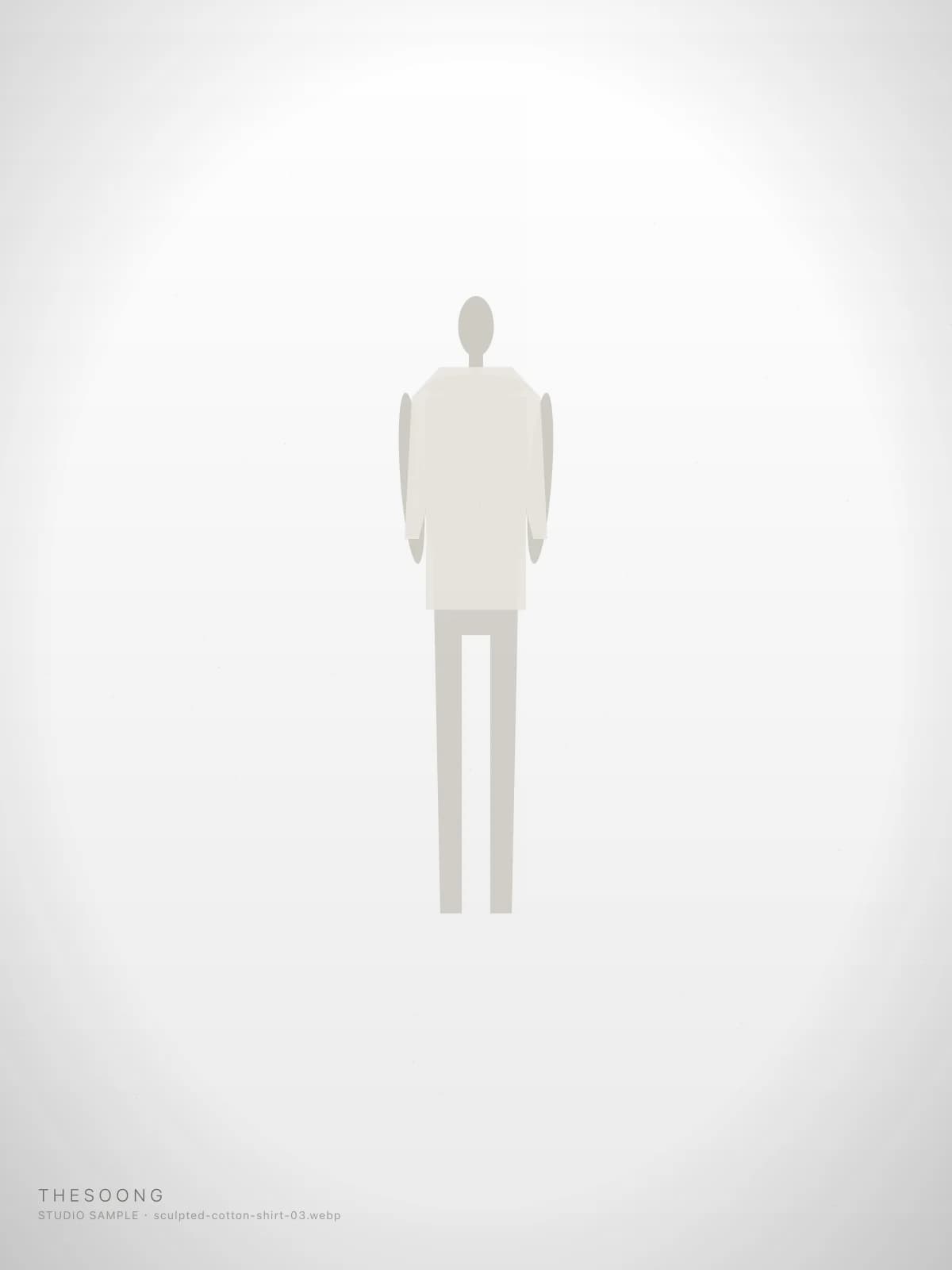 Sculpted Cotton Shirt — view 3