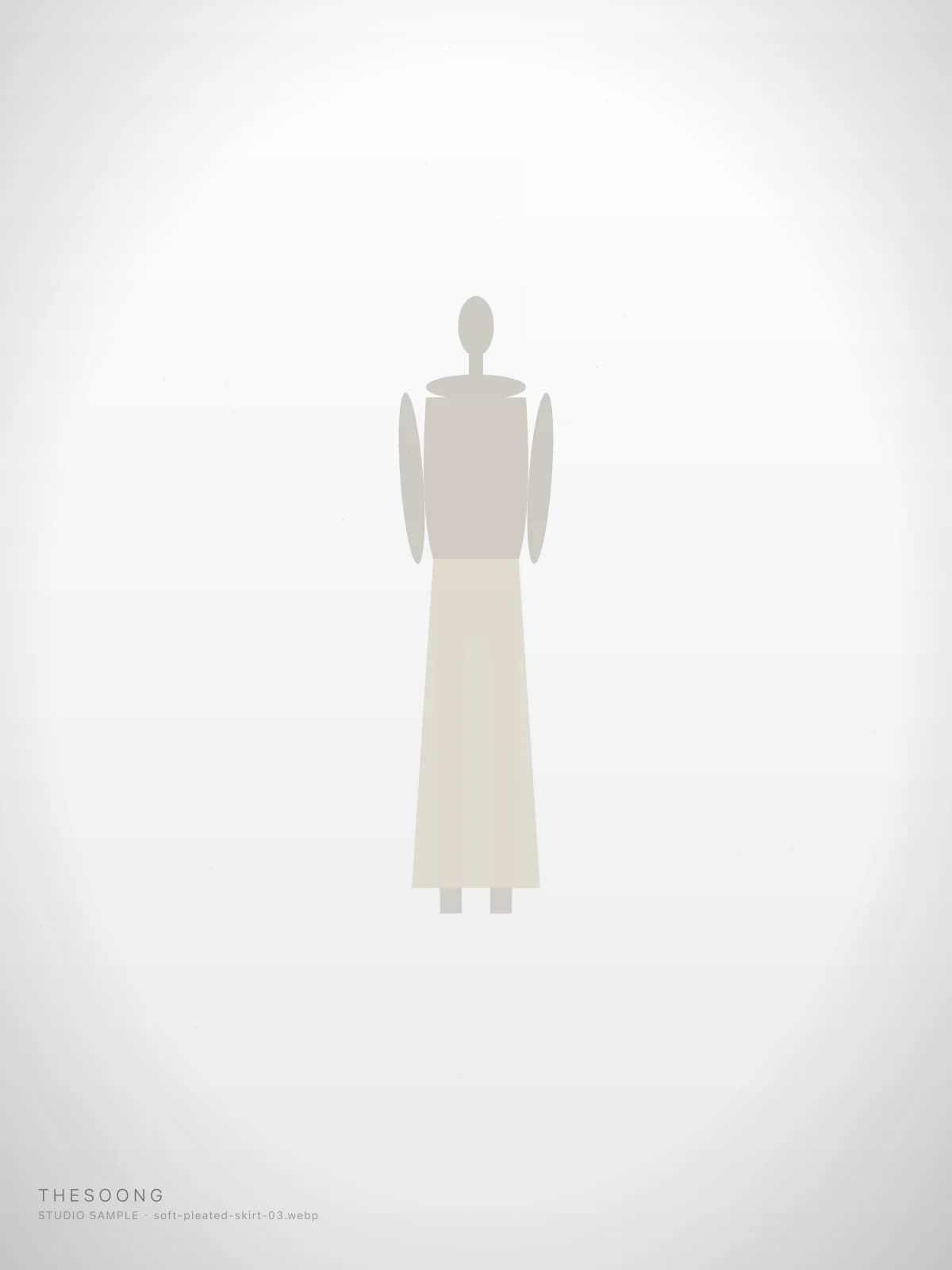 Soft Pleated Skirt — view 3