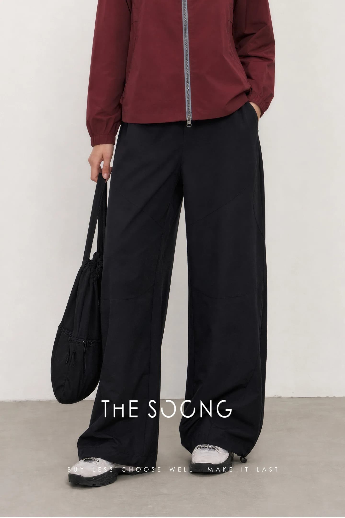 THESOONG Summer Outdoor Mid-Rise Loose Quick-Dry Sunproof Pants view 20