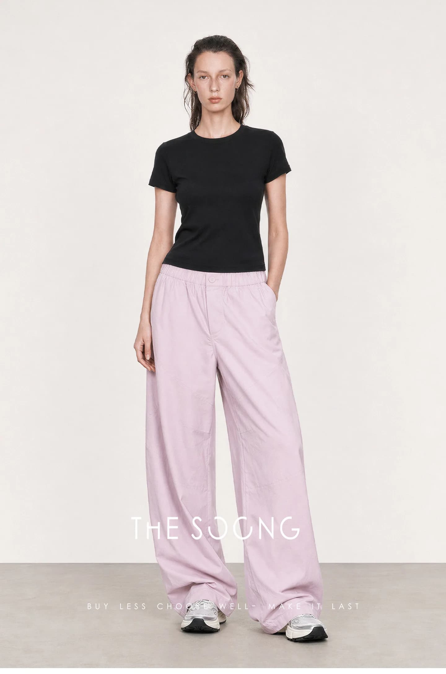 THESOONG Summer Outdoor Mid-Rise Loose Quick-Dry Sunproof Pants view 11