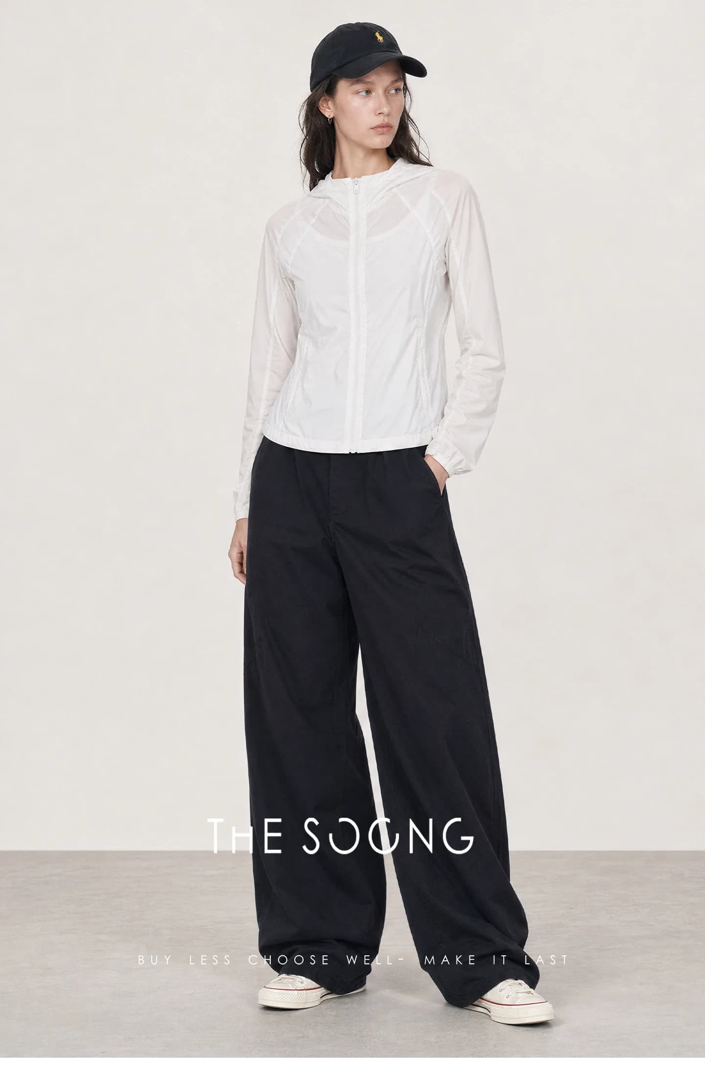 THESOONG Summer Outdoor Mid-Rise Loose Quick-Dry Sunproof Pants view 18