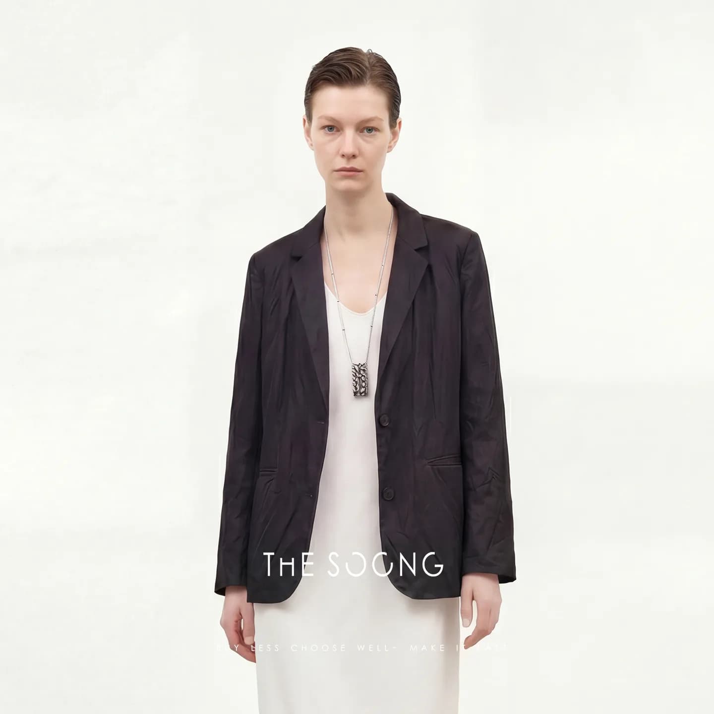 THESOONG Relaxed Silhouette Heavyweight Italian-Made Natural
