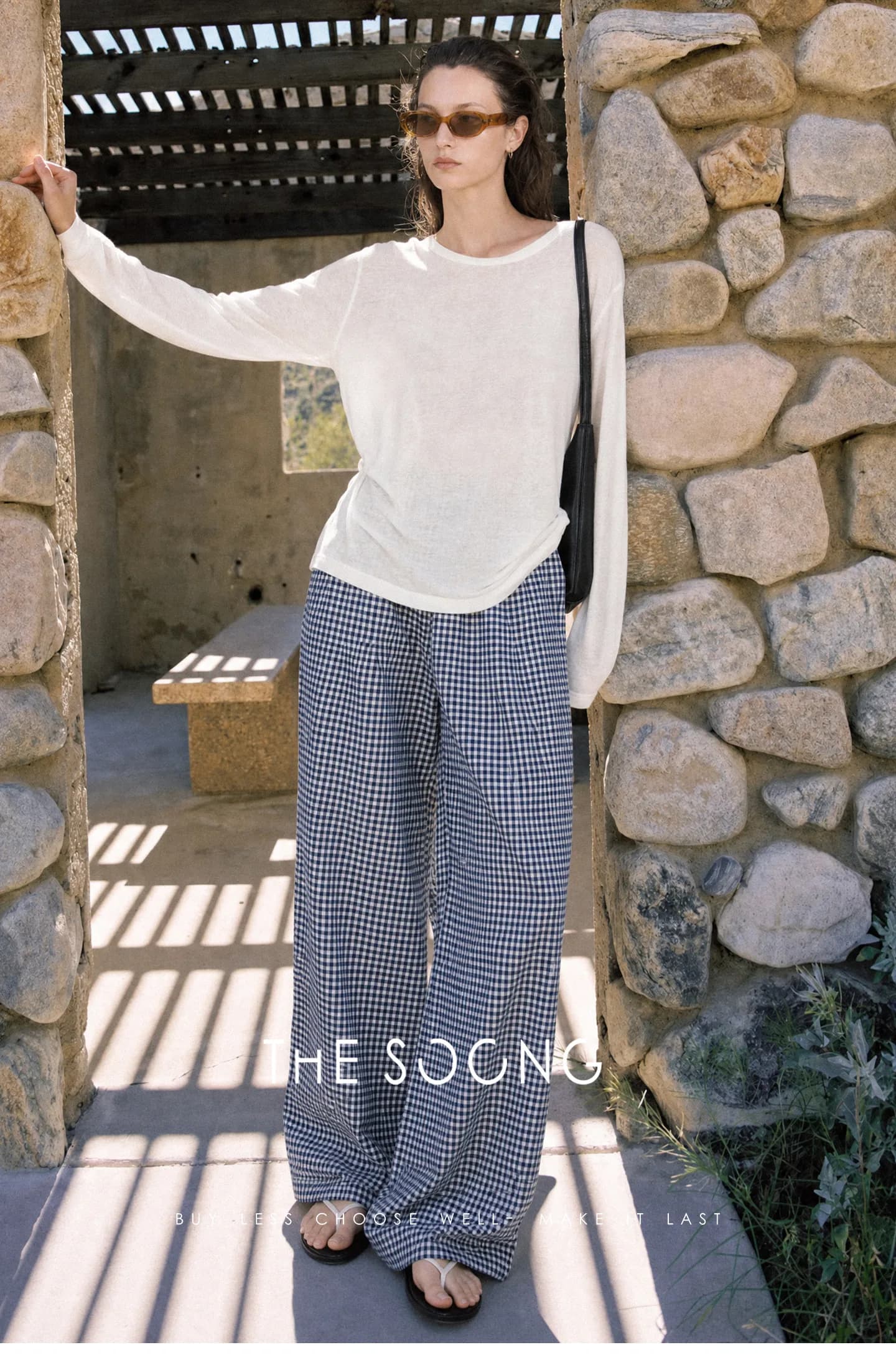 THESOONG Summer Savior Tencel-Linen Silky Drapey Breathable LS Tee view 12
