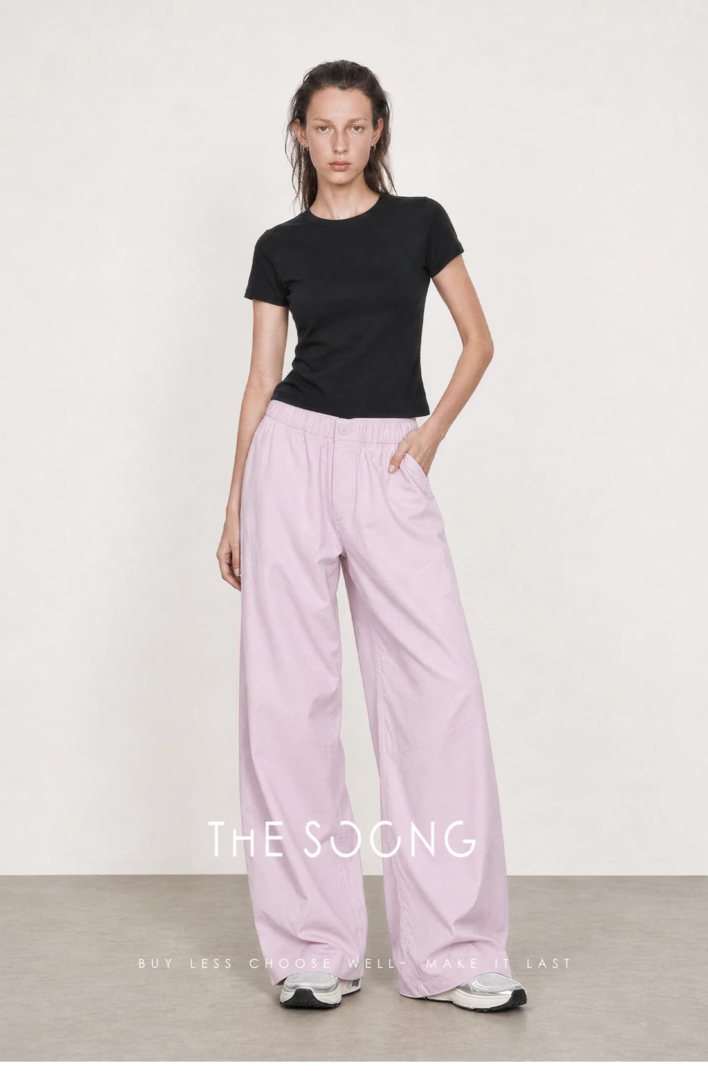 THESOONG Summer Outdoor Mid-Rise Loose Quick-Dry Sunproof Pants view 12