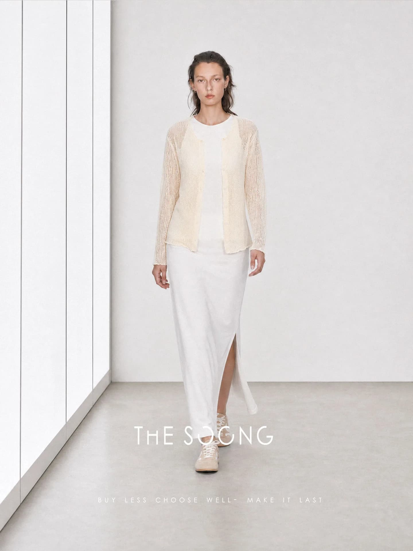 THESOONG Summer Openwork Breathable V-Neck Cropped Cardigan view 3
