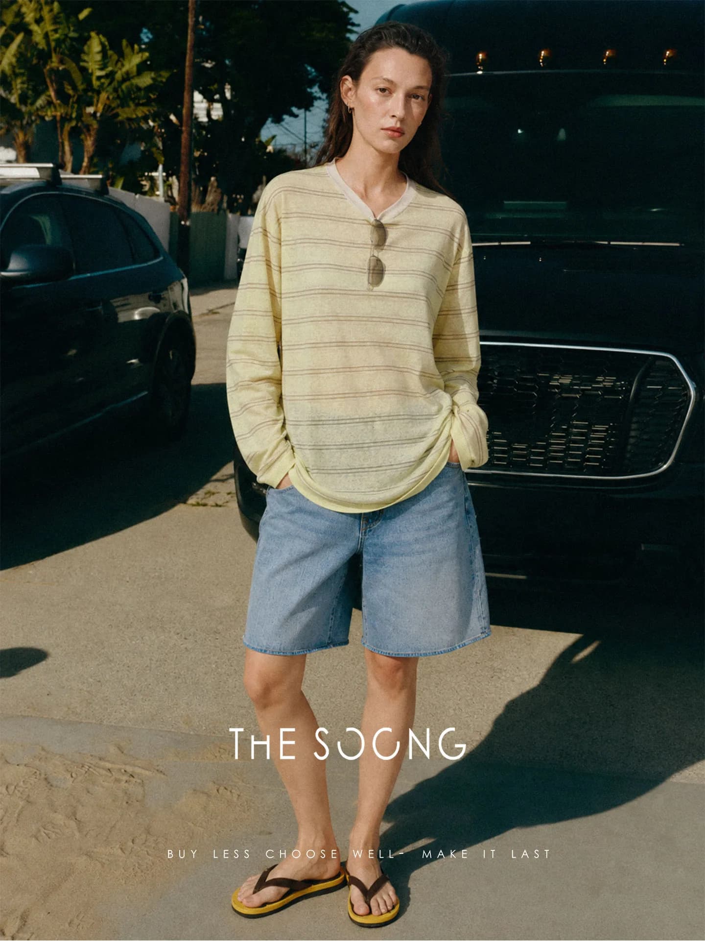THESOONG 소프트 텍스처 소프트 셰이핑 써머 라이트웨이트 콘트라 view 2