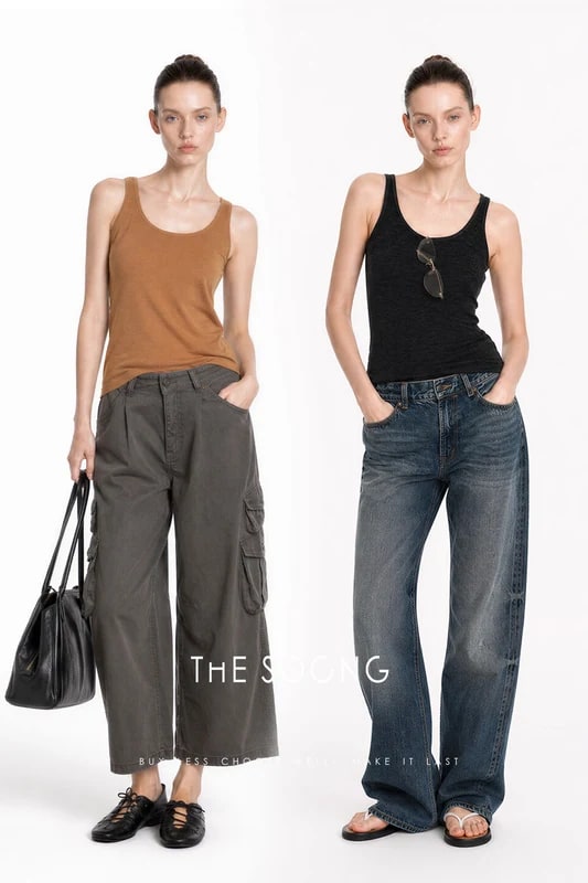 THESOONG Tank 48 Wool Linen Cami 8498 view 2