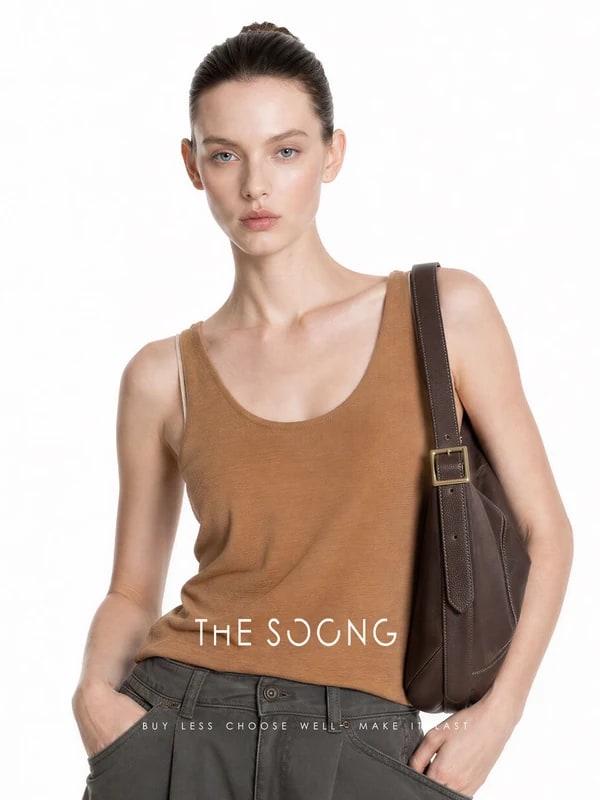 THESOONG Tank 48 Wool Linen Cami 8498 view 5