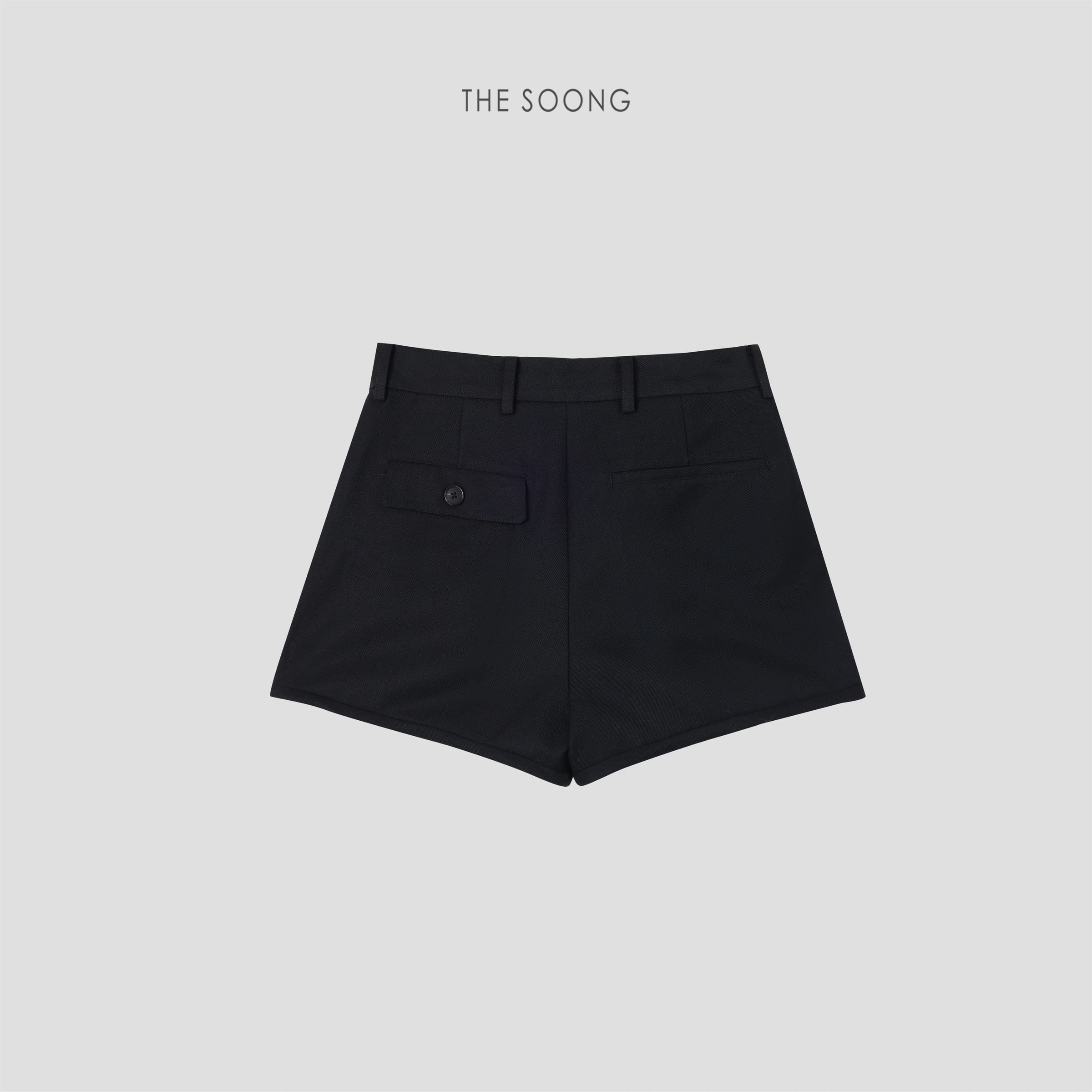 THESOONG “Twist” Wool-Blend Tailored Mid-Rise Shorts - 9181 view 10