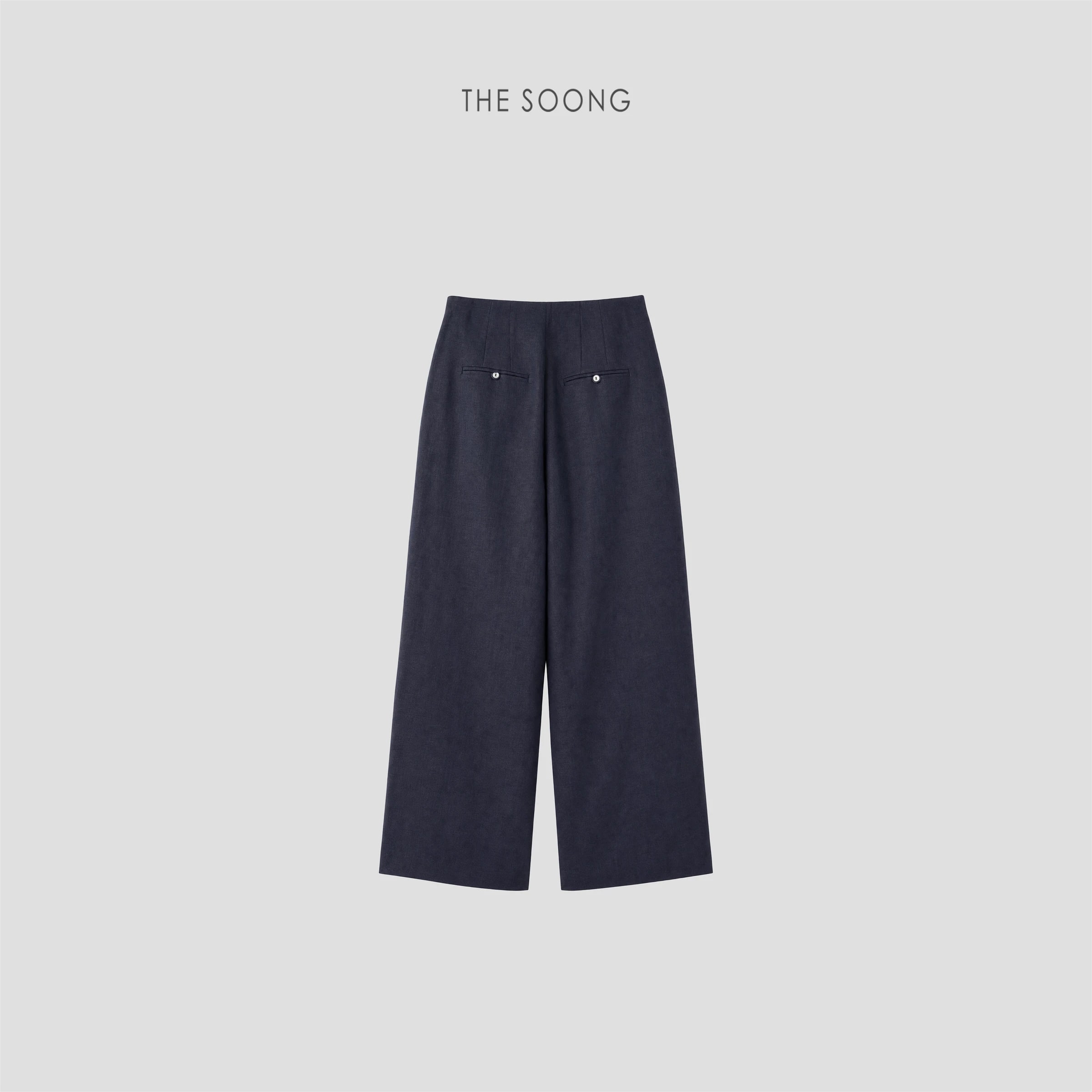 THESOONG Relaxed Loose Summer 100% Linen Draped Clean Women' view 14