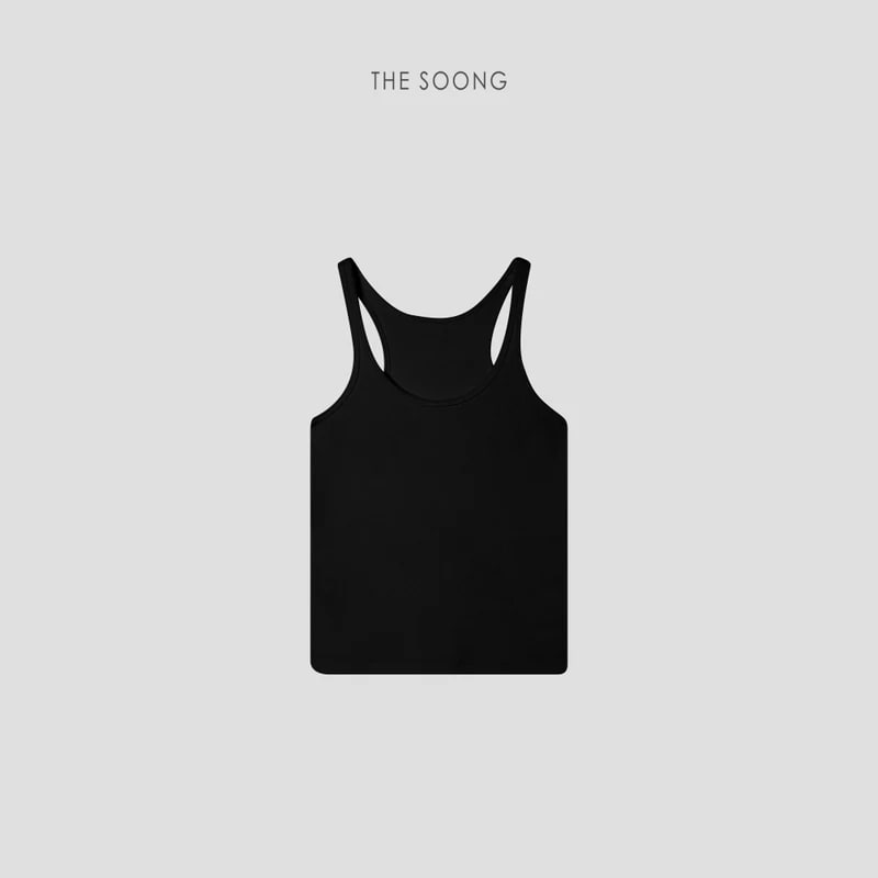 THESOONG Summer Soft Breathable Racerback Tank Top - 4034 view 10