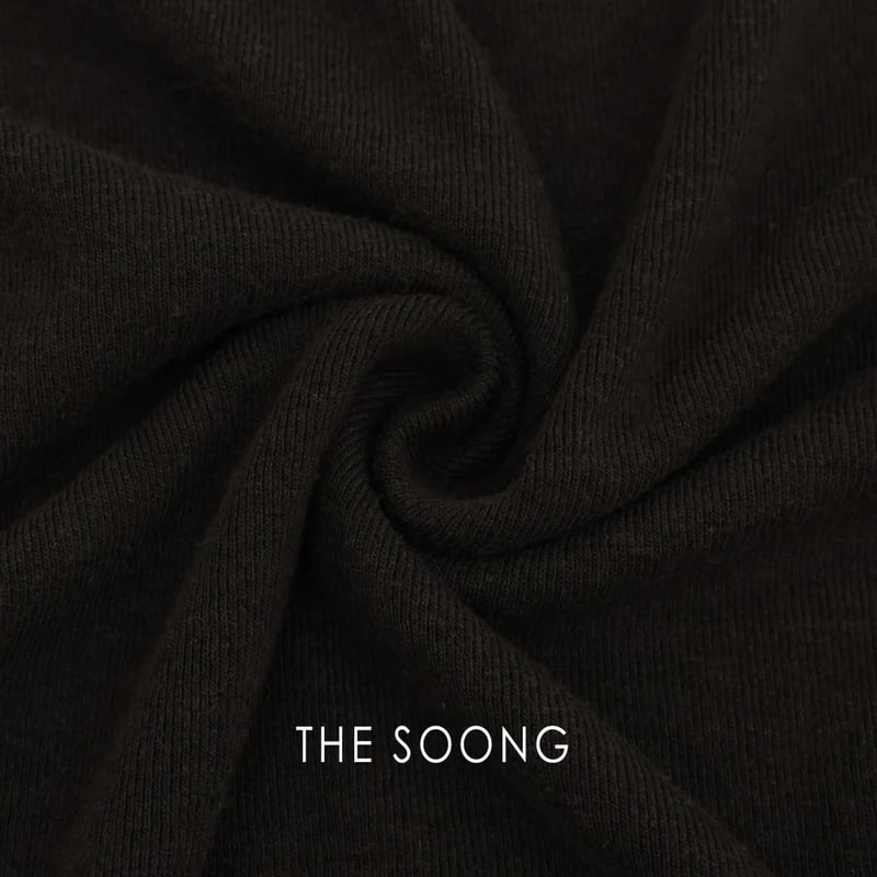 THESOONG Lightweight Acetate Tencel Wool-Blend Soft T-Shirt - 9081 view 7