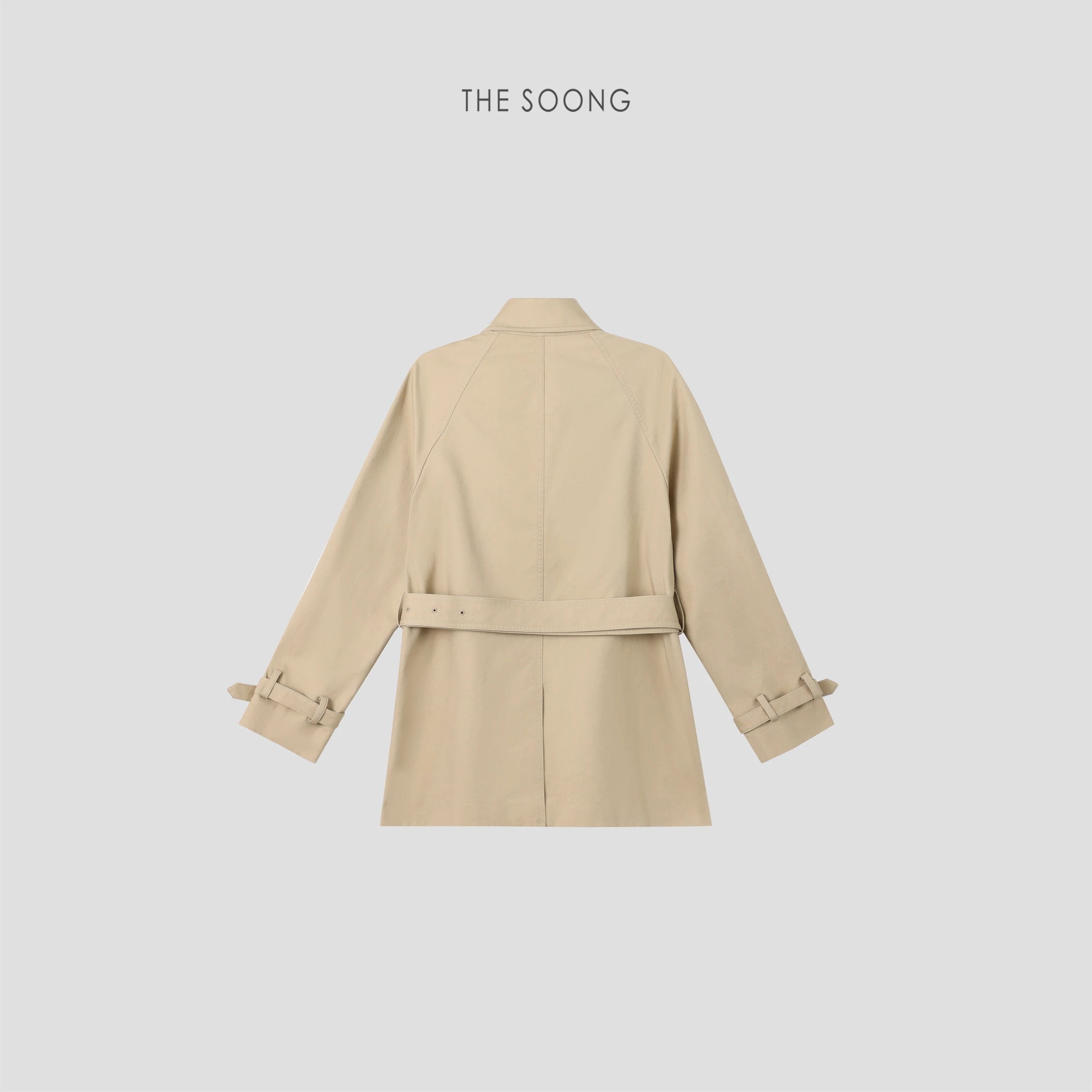 THESOONG “Wilderness Journey” 100% Cotton Double-Breasted Trench Coat - 9106 view 6