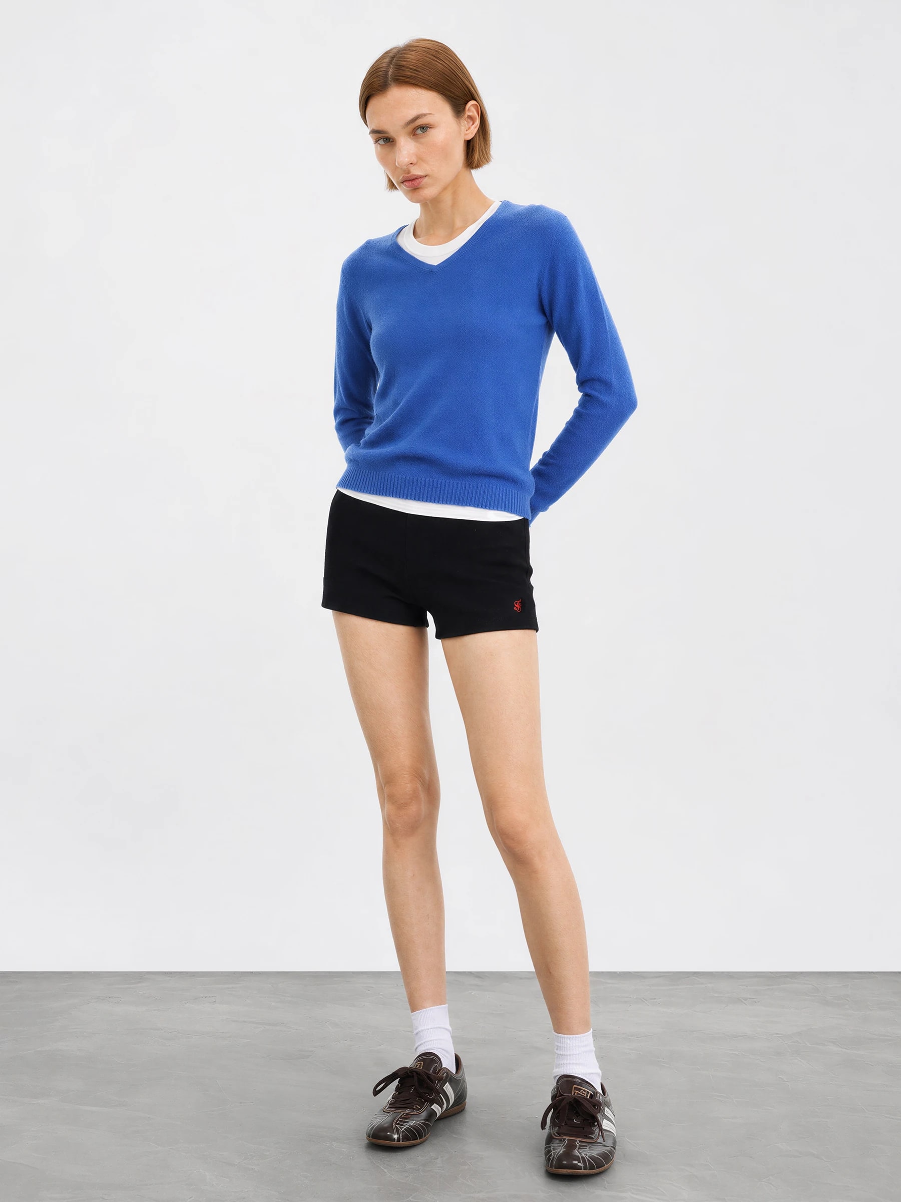 THESOONG “Hot Pants” Stretch Cotton Mid-Rise Shorts - 9055 view 8