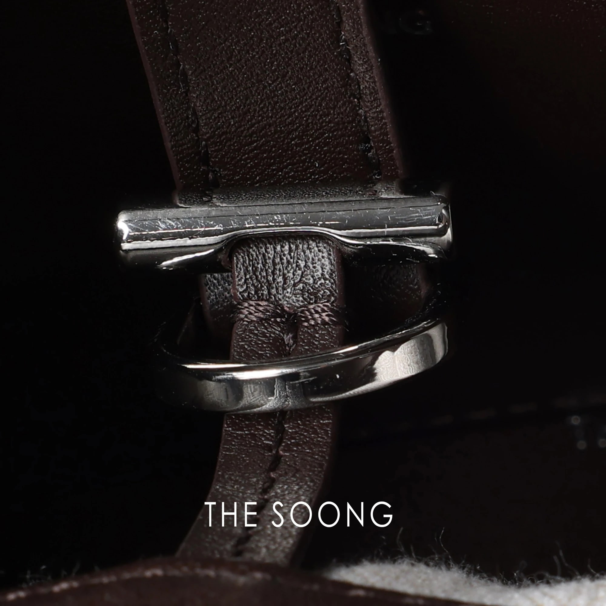 THESOONG リラックス カジュアル インポート トップグレイン カウハイド ミニマリストバッグ view 8