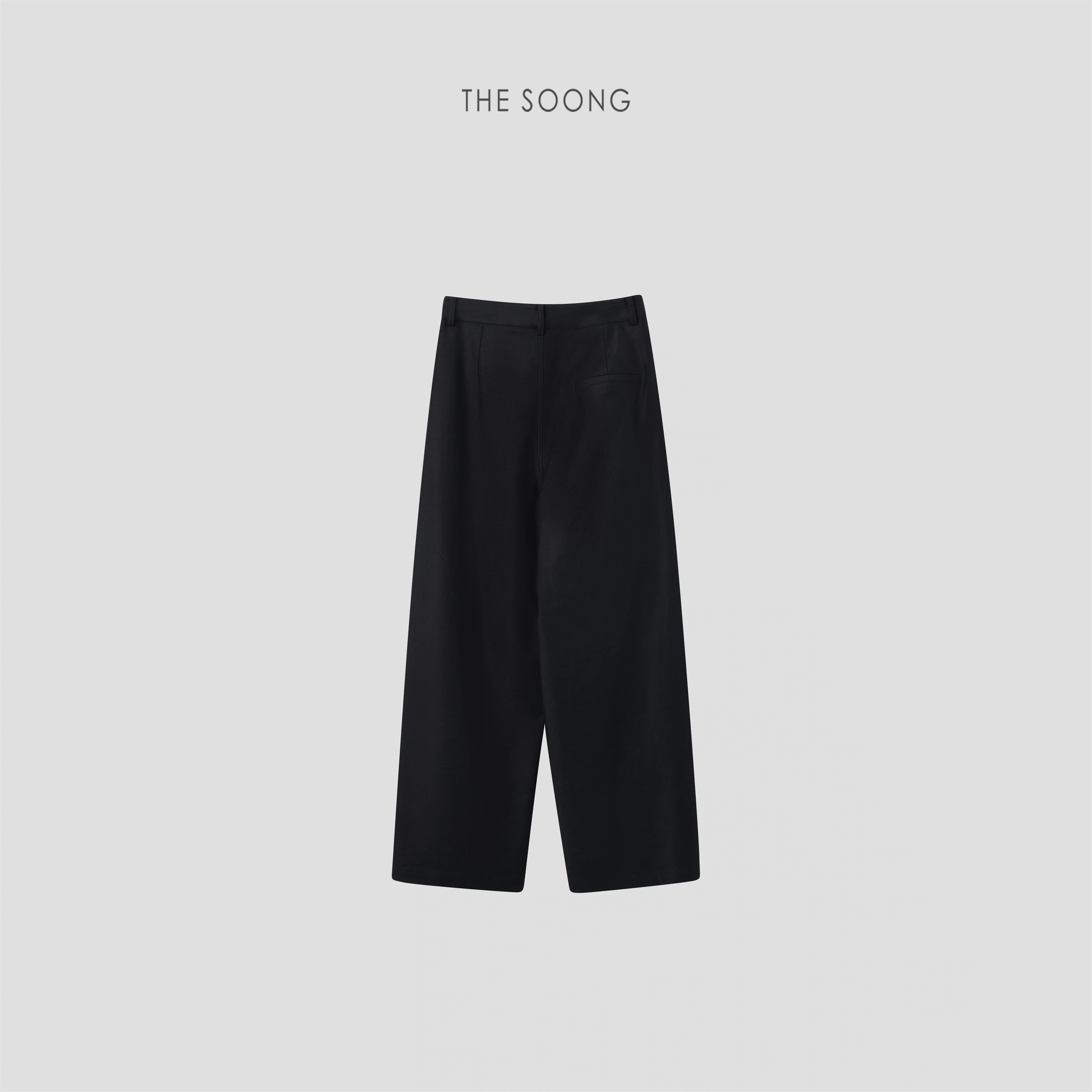 THESOONG “Clean Line Pants” Mid-Low Rise Barrel-Leg Casual Pants - 6882 view 14