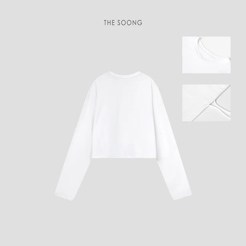 THESOONG / Sculptural Aesthetics Minimalist High-Density Purl Knit view 8