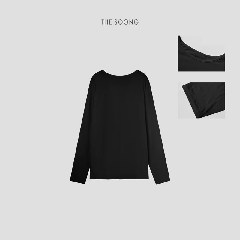 THESOONG/Snow White 100% Long-Staple Cotton Lightweight Sheer Knit Cardigan view 11