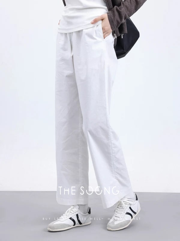 THESOONG “Rational Aesthetic” Jacquard Check Cropped Pants-5153 view 3