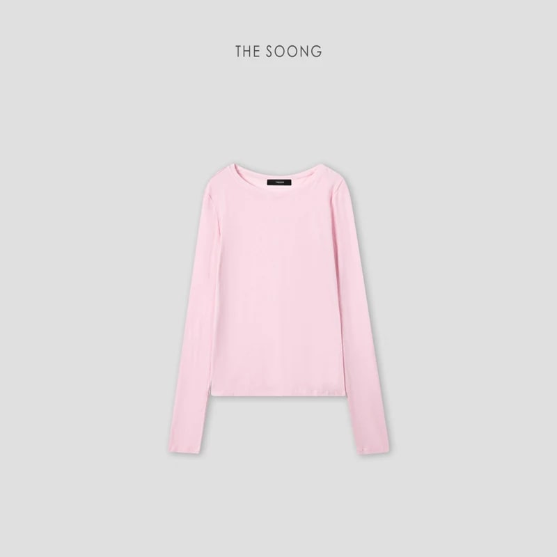THESOONG 26s 80s High-Twist Cotton Sun-Protective Crewneck Top - 7293 view 12