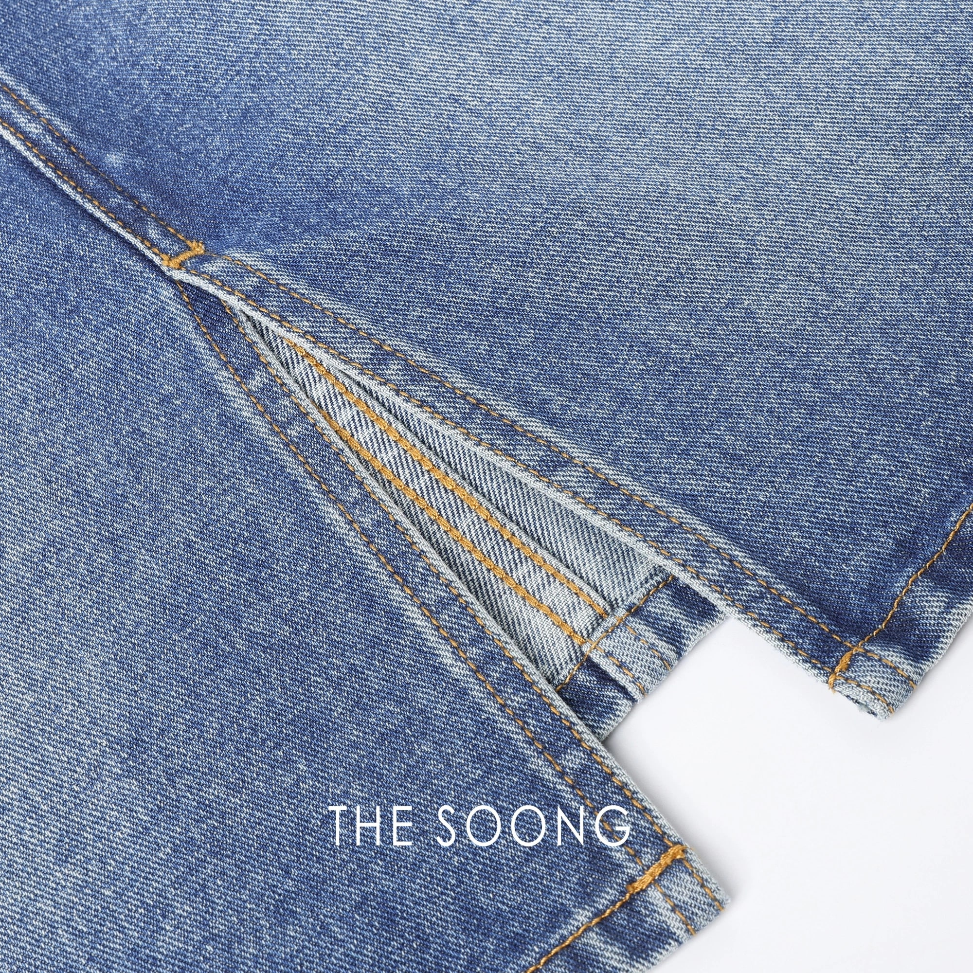 THESOONG「Original Denim」11.3 oz ライトウェイト ウォッシュド ウィスカー デニム view 8