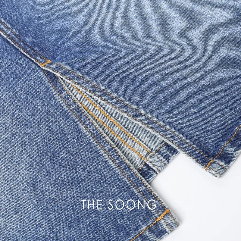THESOONG「Original Denim」11.3 oz ライトウェイト ウォッシュド ウィスカー デニム view 8