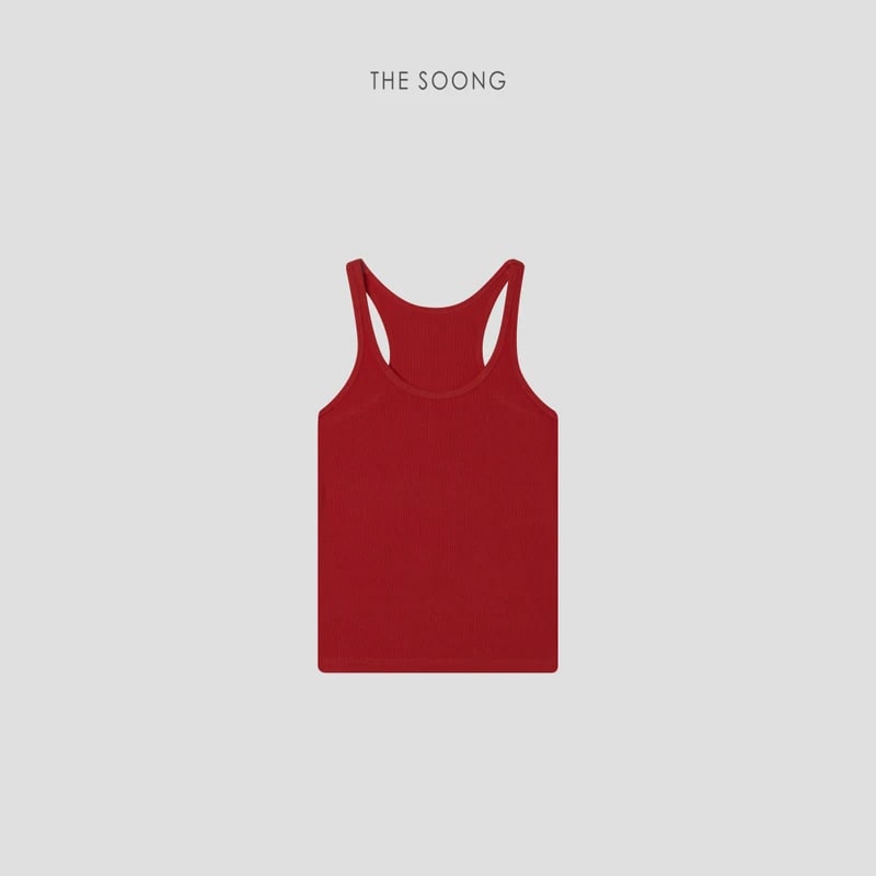 THESOONG Summer Soft Breathable Racerback Tank Top - 4034 view 14