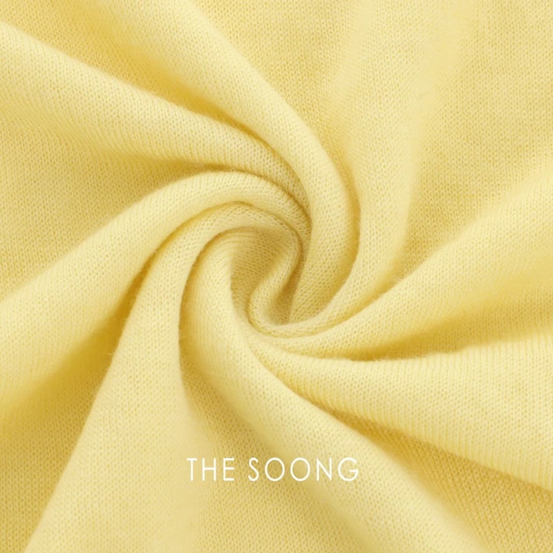 THESOONG “Simple Knit” Soft 80s Water-Soluble Wool Crewneck Sweater - 9487 view 20