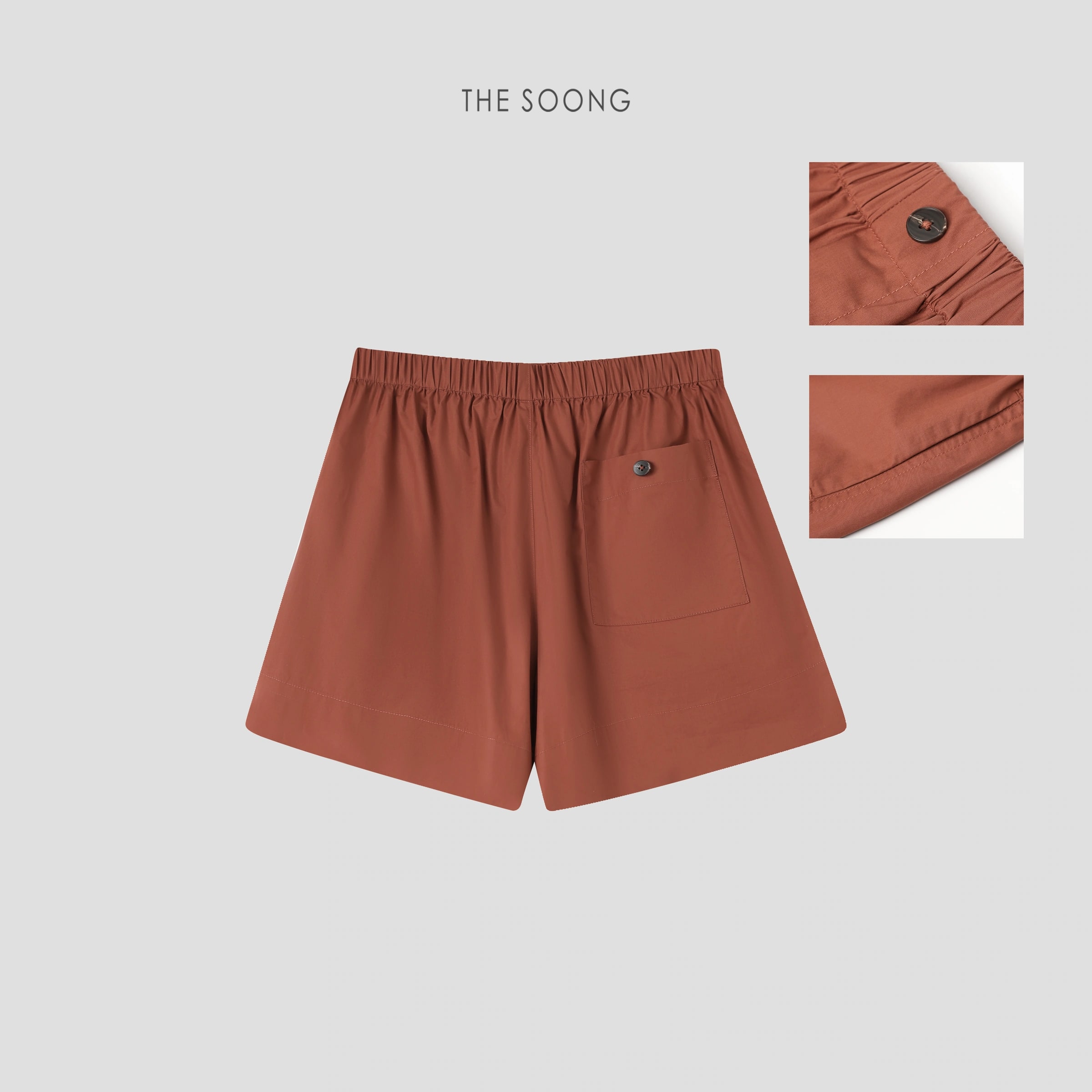THESOONG ‘Candy Shorts’ 135g 경량 코튼 밴딩 쇼츠 view 14