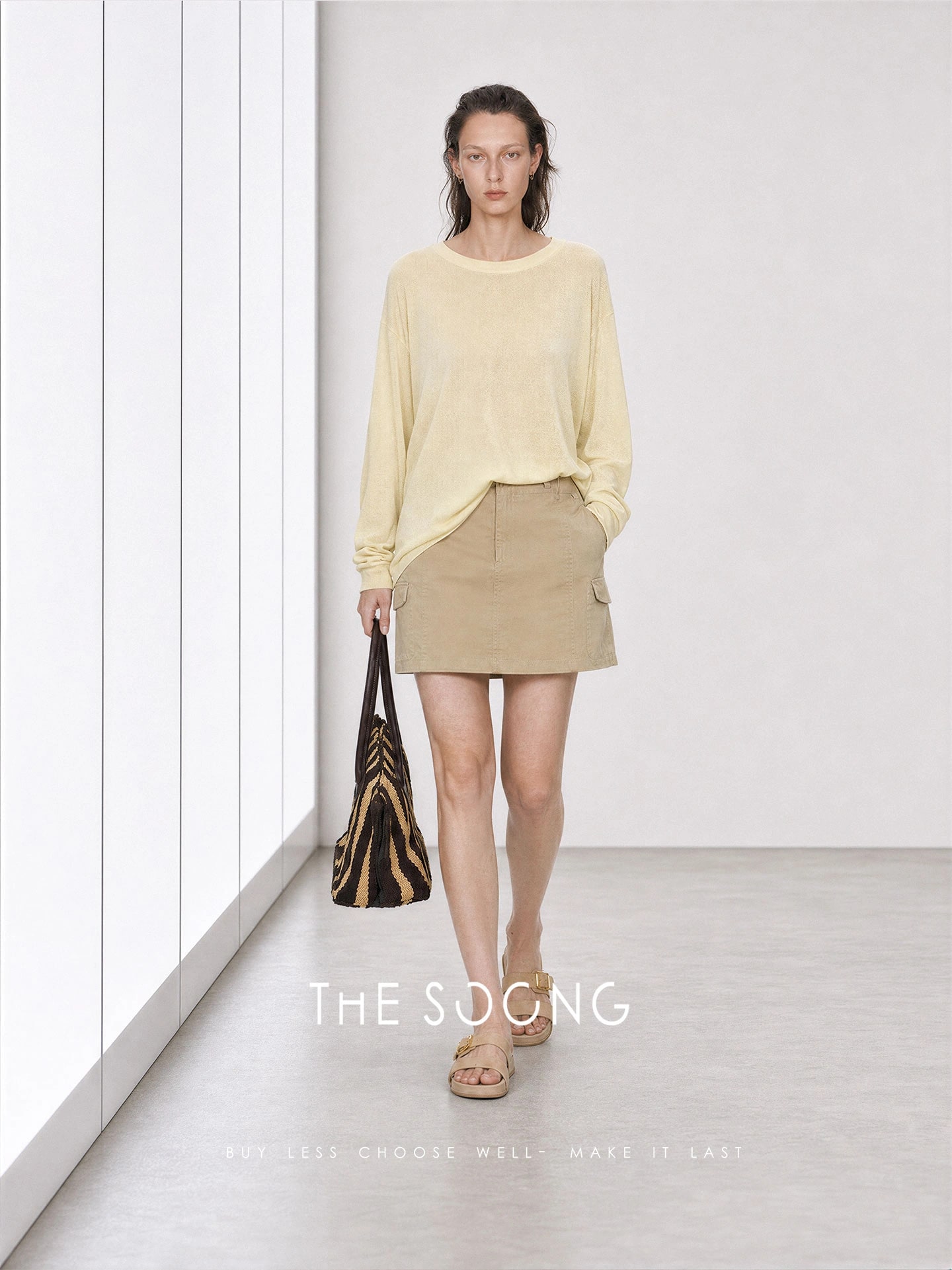 THESOONG/Minimalist Workwear Summer Low-Saturation Tone Tail view 4
