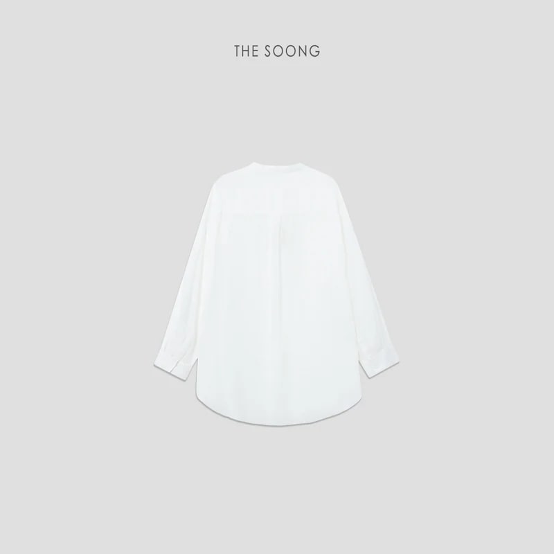 THESOONG 100% Linen Stone-Washed Relaxed Long-Sleeve Shirt - 9382 view 7