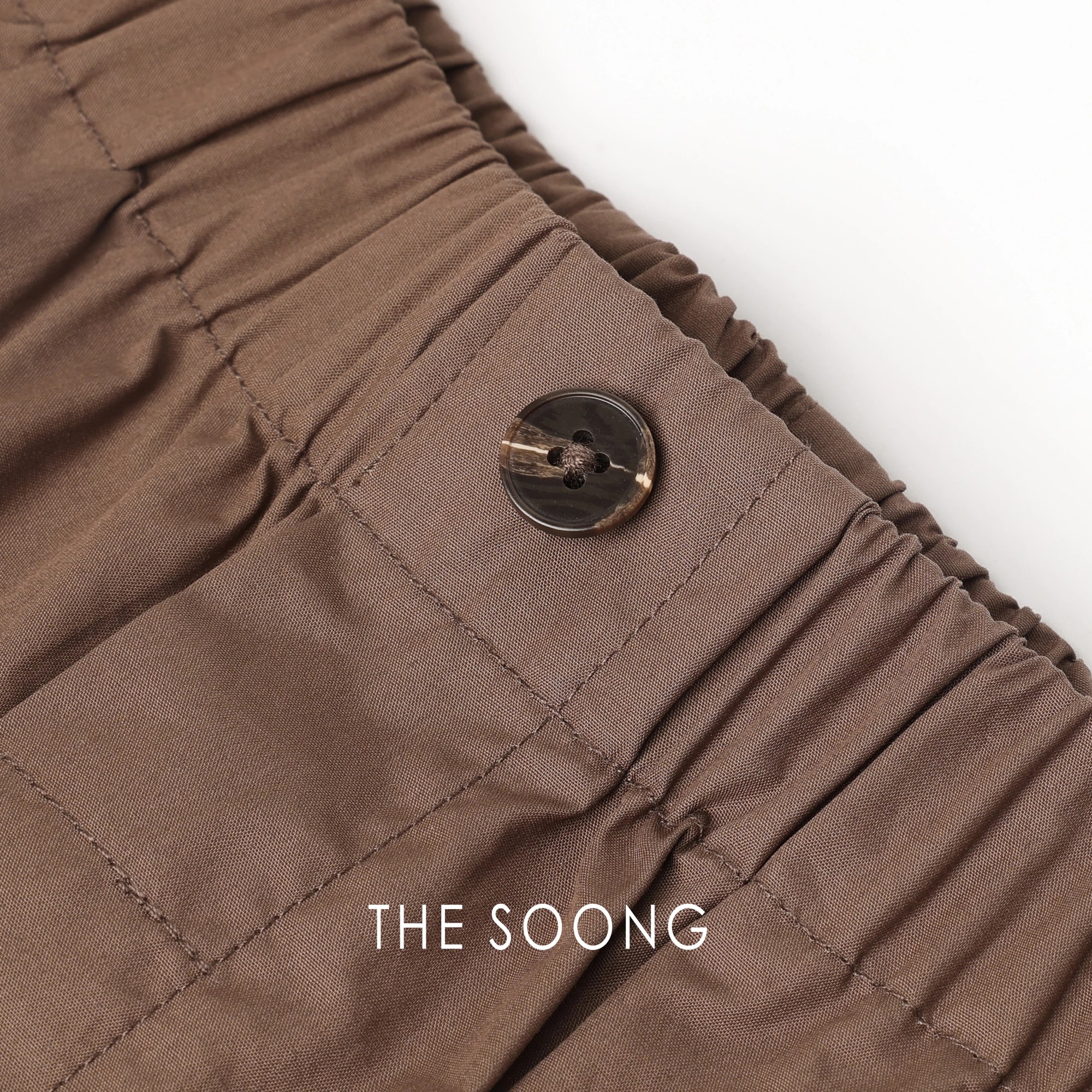 THESOONG ‘Candy Shorts’ 135g 경량 코튼 밴딩 쇼츠 view 18