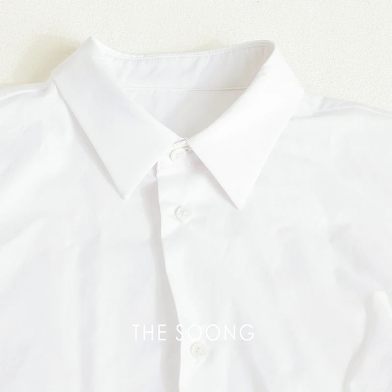 THESOONG “White Order” 100% Long-Staple Cotton Crisp Shirt - 9342 view 8
