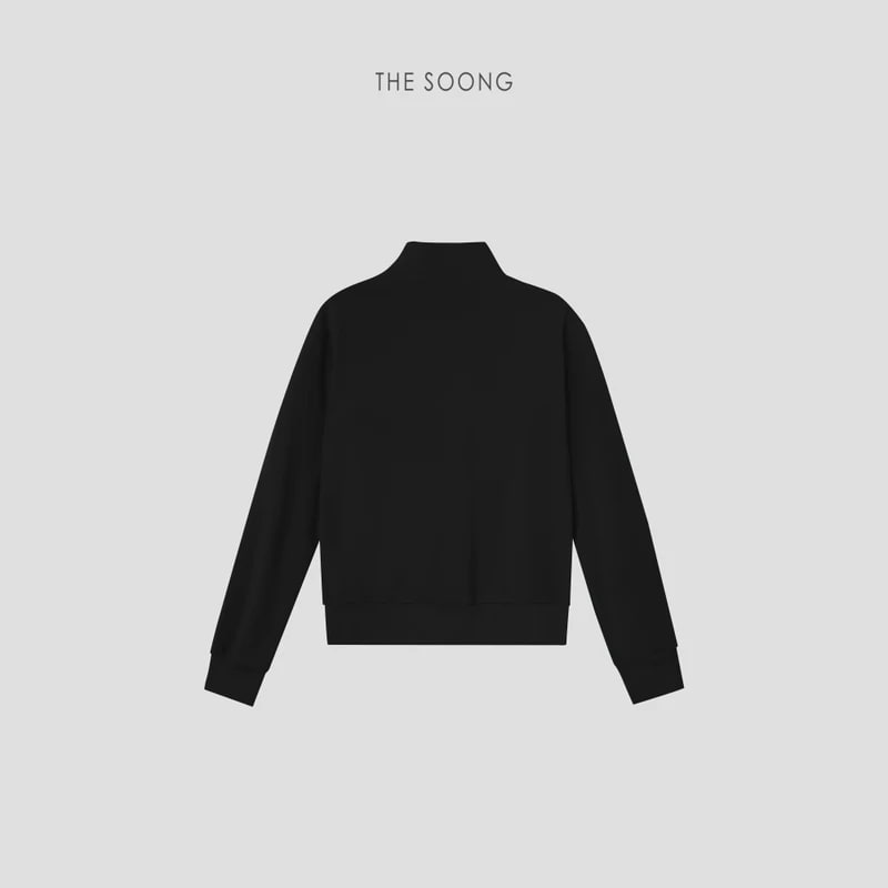 THESOONG “Evergreen” Cotton-Blend Stand-Collar Casual Set - 8995/8996 view 13