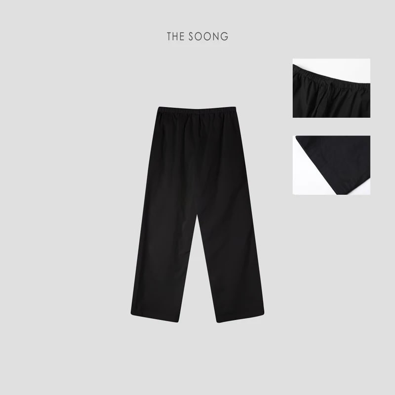 THESOONG “Rational Aesthetic” Jacquard Check Cropped Pants-5153 view 8
