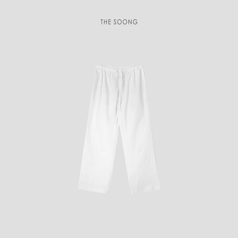 THESOONG “Rational Aesthetic” Jacquard Check Cropped Pants-5153 view 10