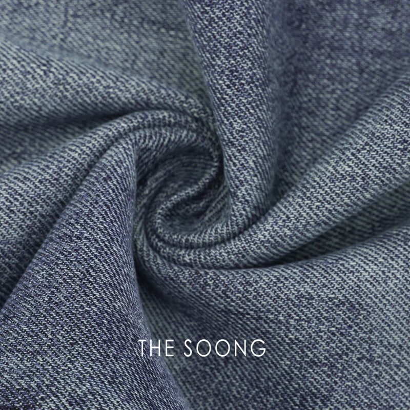 THESOONG Acetate Tri-Blend Mid-Rise Straight Jeans - 8254 view 7