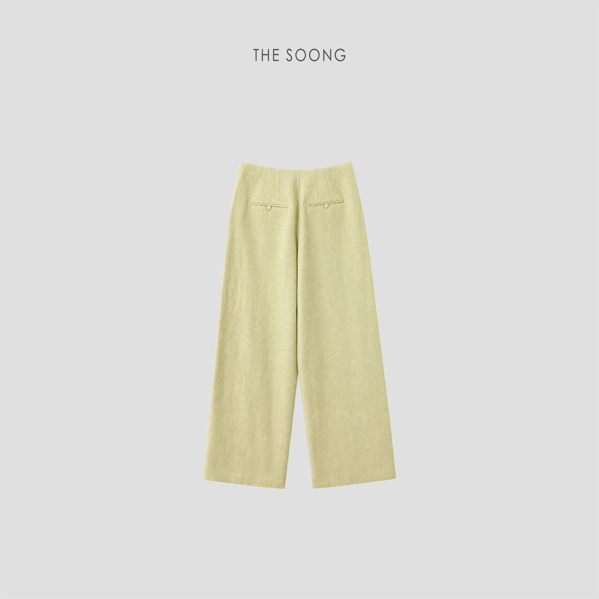 THESOONG Relaxed Loose Summer 100% Linen Draped Clean Women' view 11