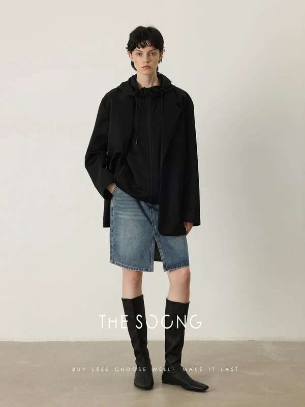 THESOONG「Original Denim」11.3 oz ライトウェイト ウォッシュド ウィスカー デニム view 4