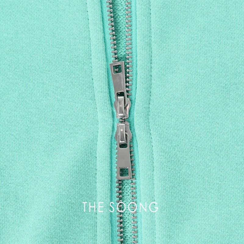 THESOONG “Evergreen” Cotton-Blend Stand-Collar Casual Set - 8995/8996 view 18