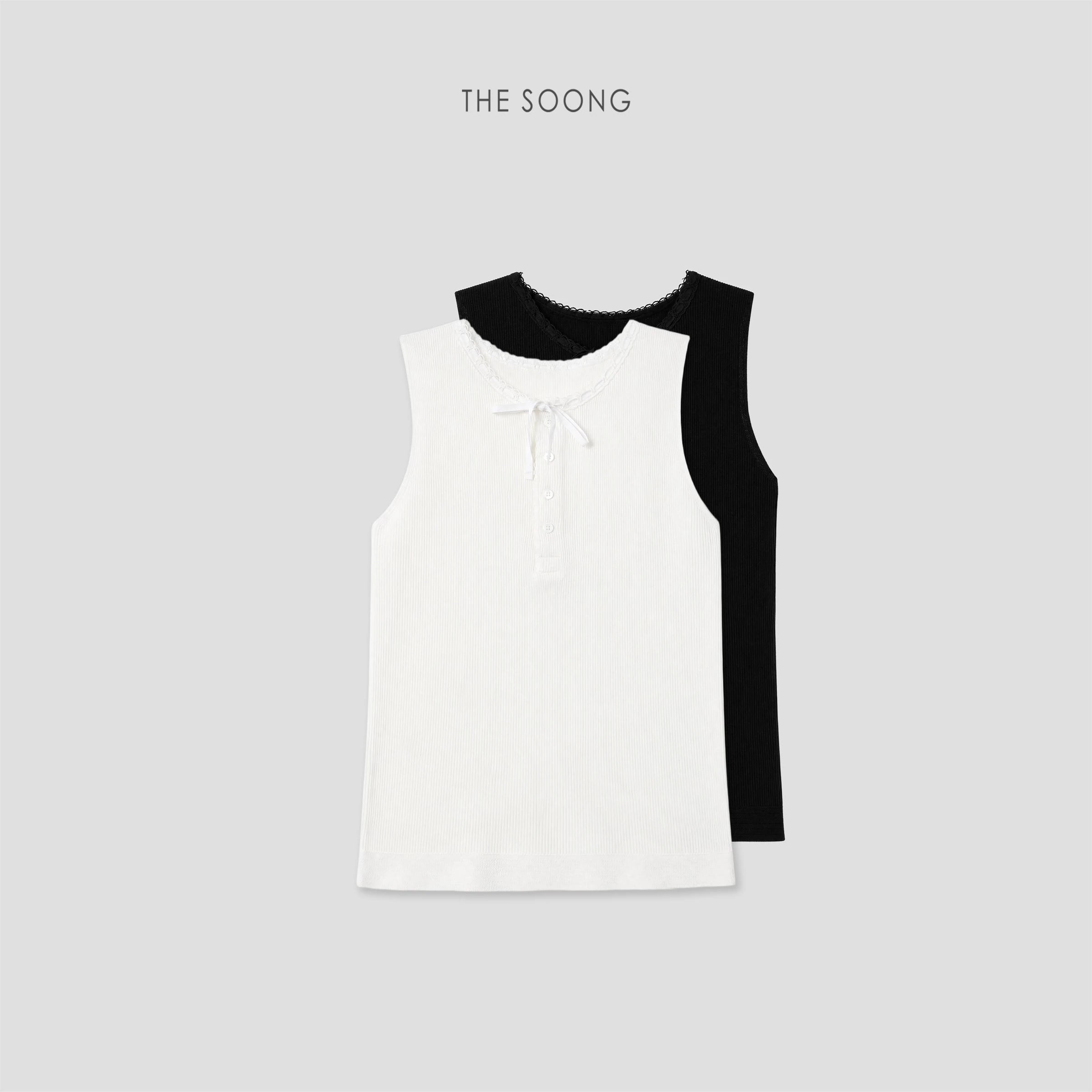 THESOONG Lace Sheen Imported Pima Cotton 14G Seamless Knit S-9214