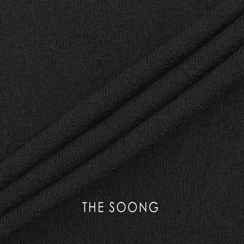 THESOONG Early Spring New Triacetate Merino Wool Seamless Knit Top view 10