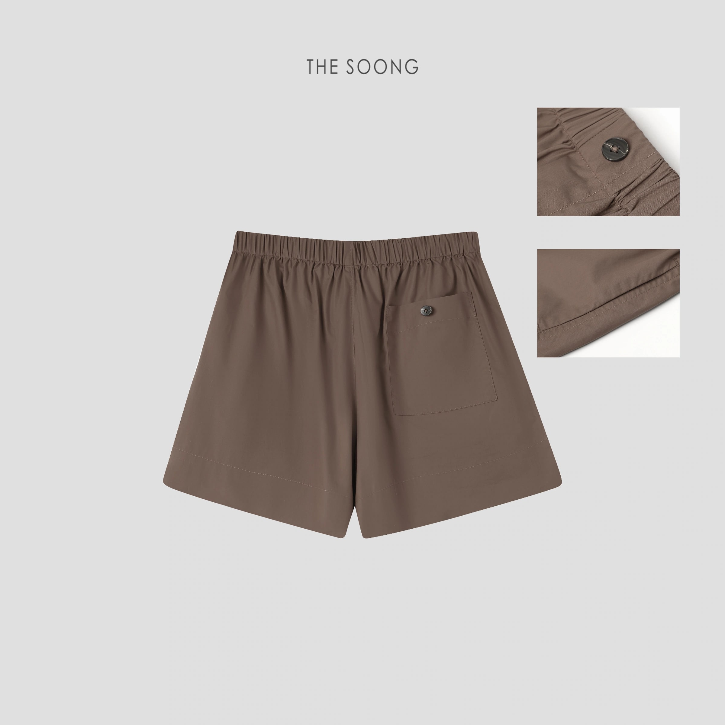 THESOONG ‘Candy Shorts’ 135g 경량 코튼 밴딩 쇼츠 view 17