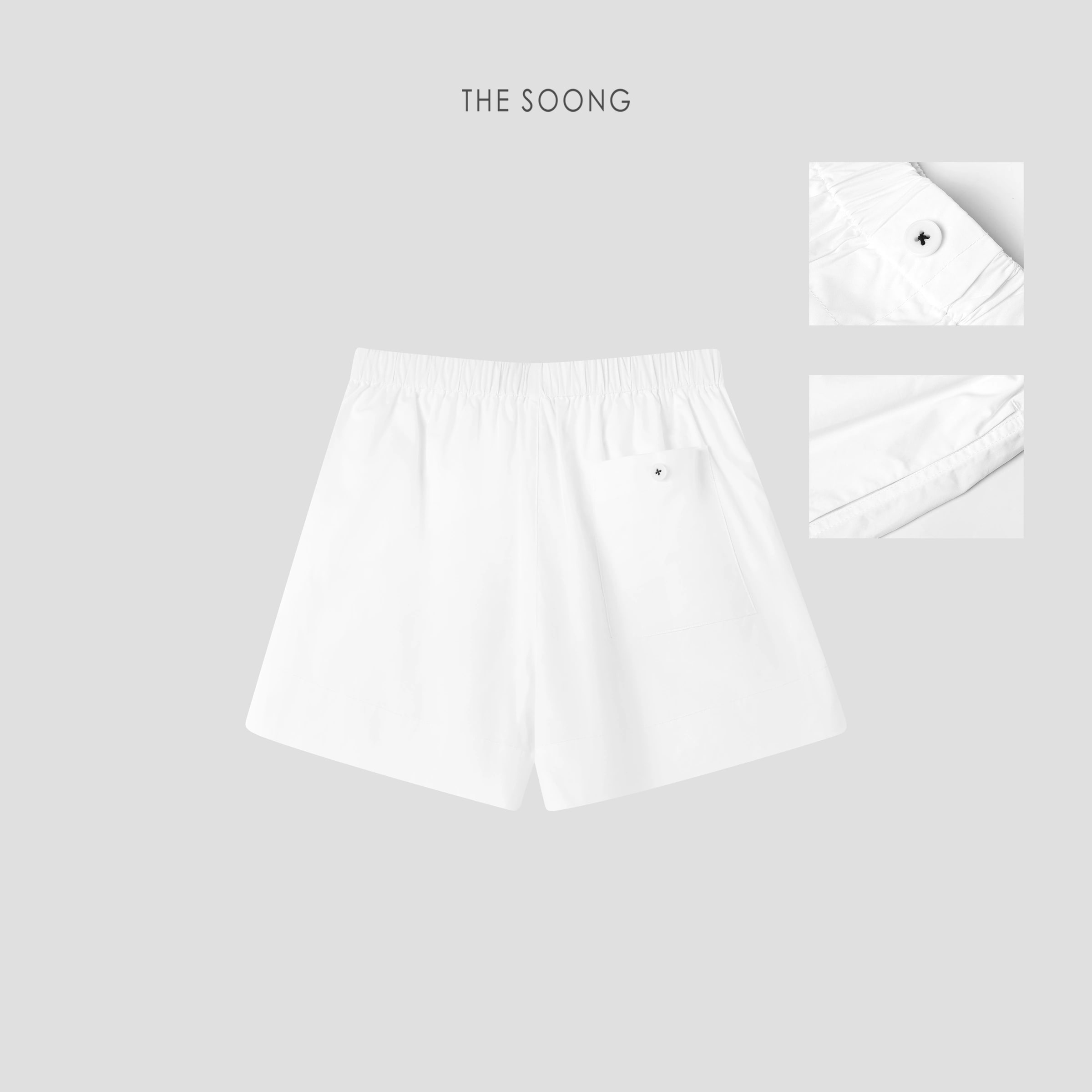 THESOONG ‘Candy Shorts’ 135g 경량 코튼 밴딩 쇼츠 view 8