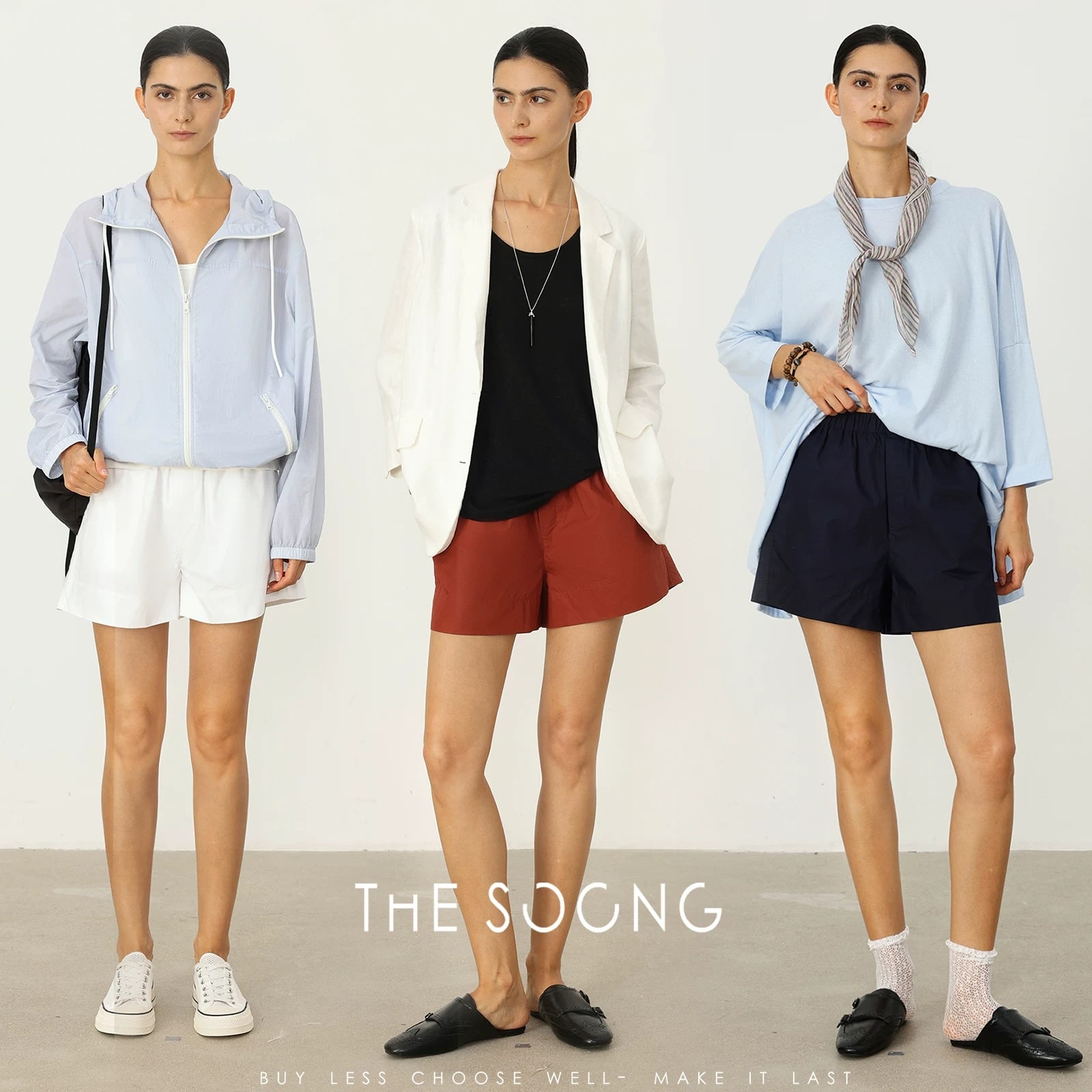 THESOONG ‘Candy Shorts’ 135g 경량 코튼 밴딩 쇼츠 view 2