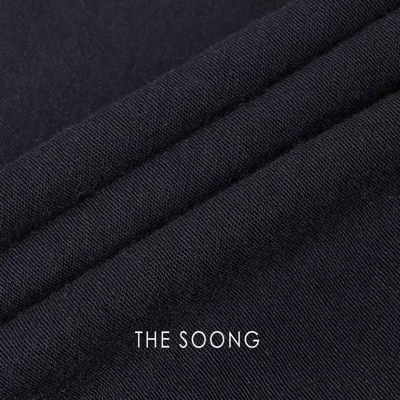 THESOONG 26s' Classic Versatile Slimming Henley Polo Long Sleeve view 15