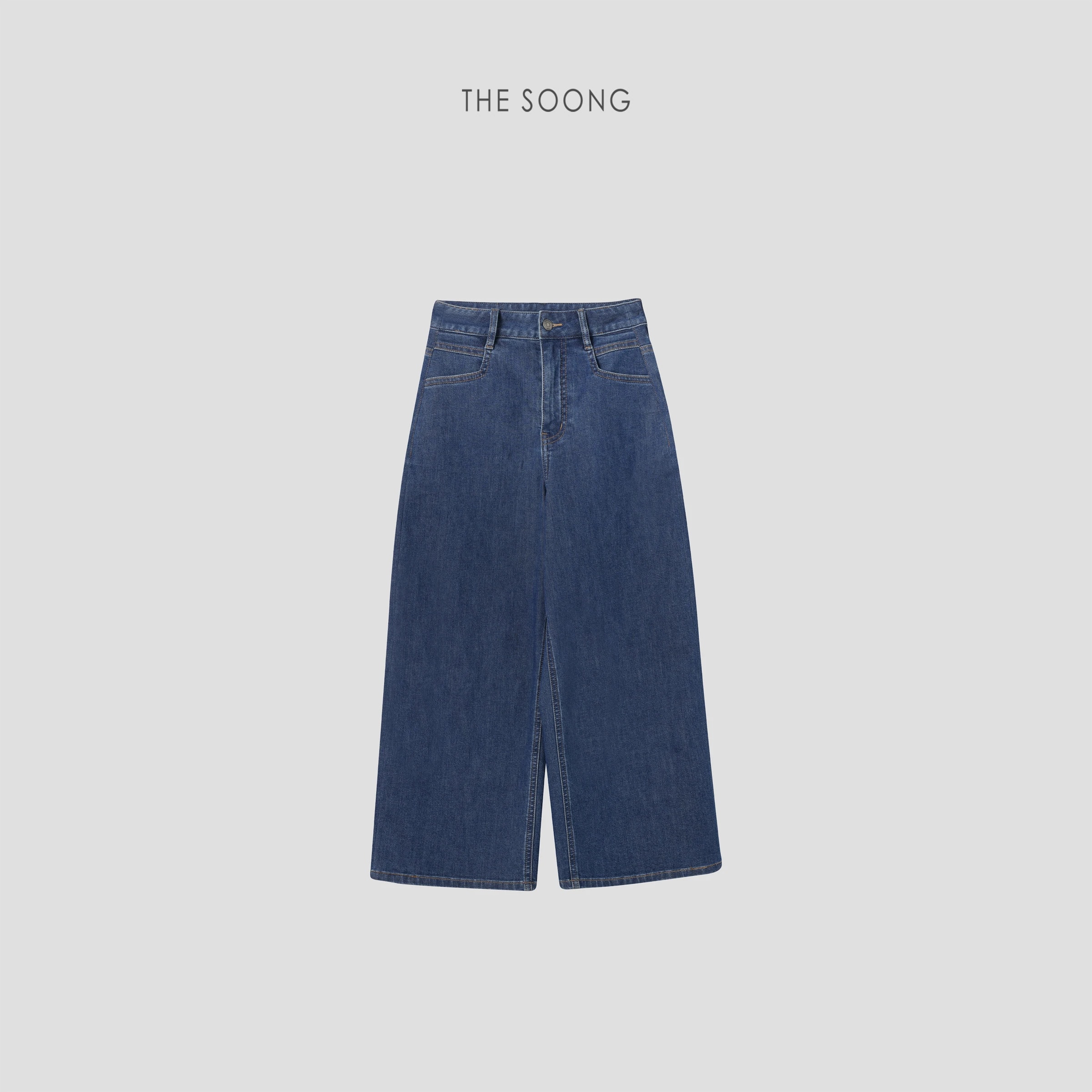THESOONG ヴィンテージ クロップドトラウザーズ 日本製ロープ染色 ウォッシュド