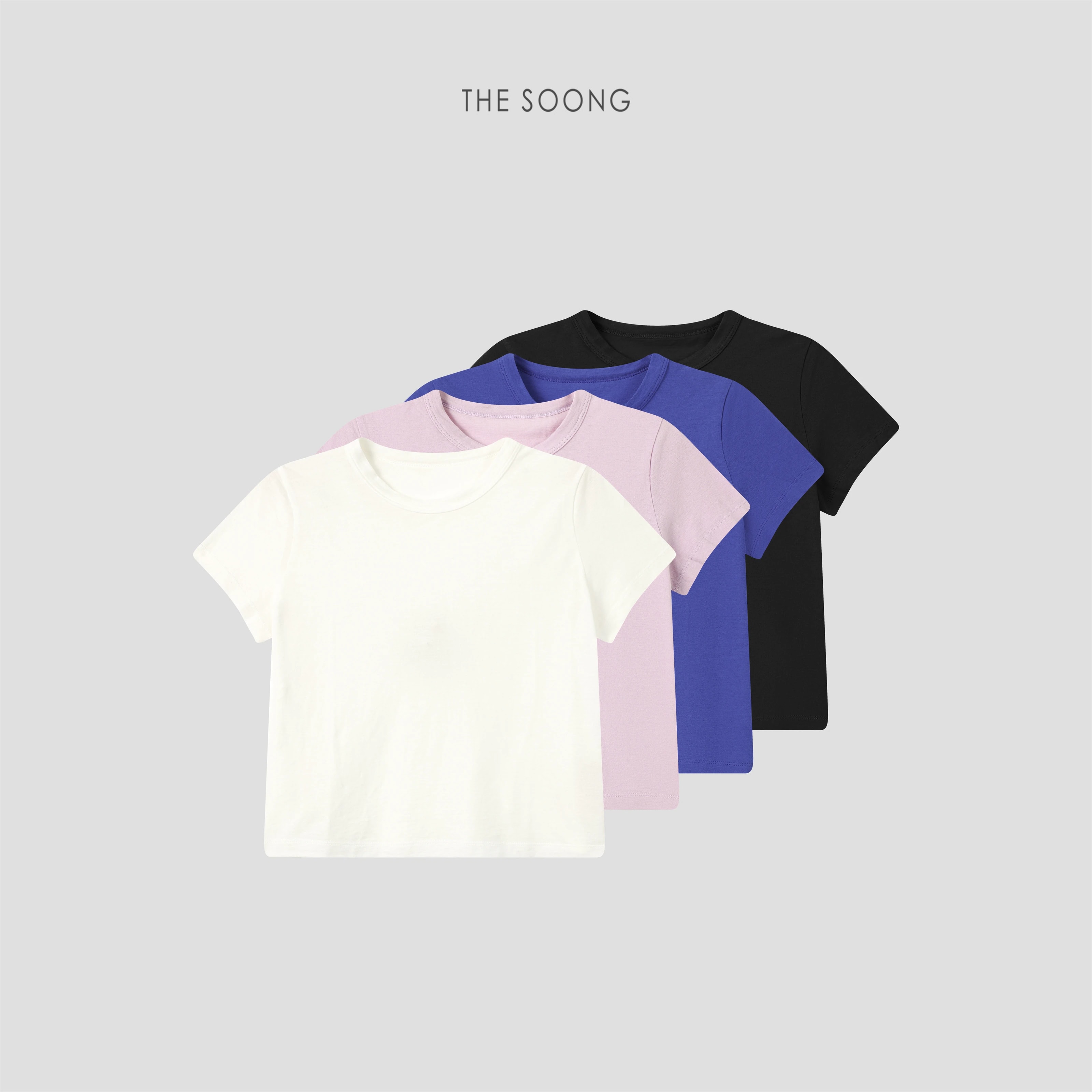 THESOONG Zero-Feel T Imported Australian Pure Cotton High-Twist Tee